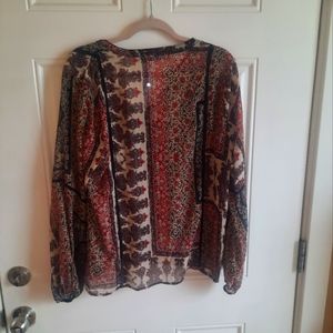 Sheer top barely worn, best offer